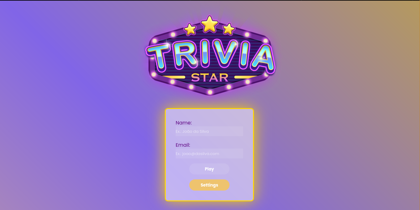 Trivia Star App